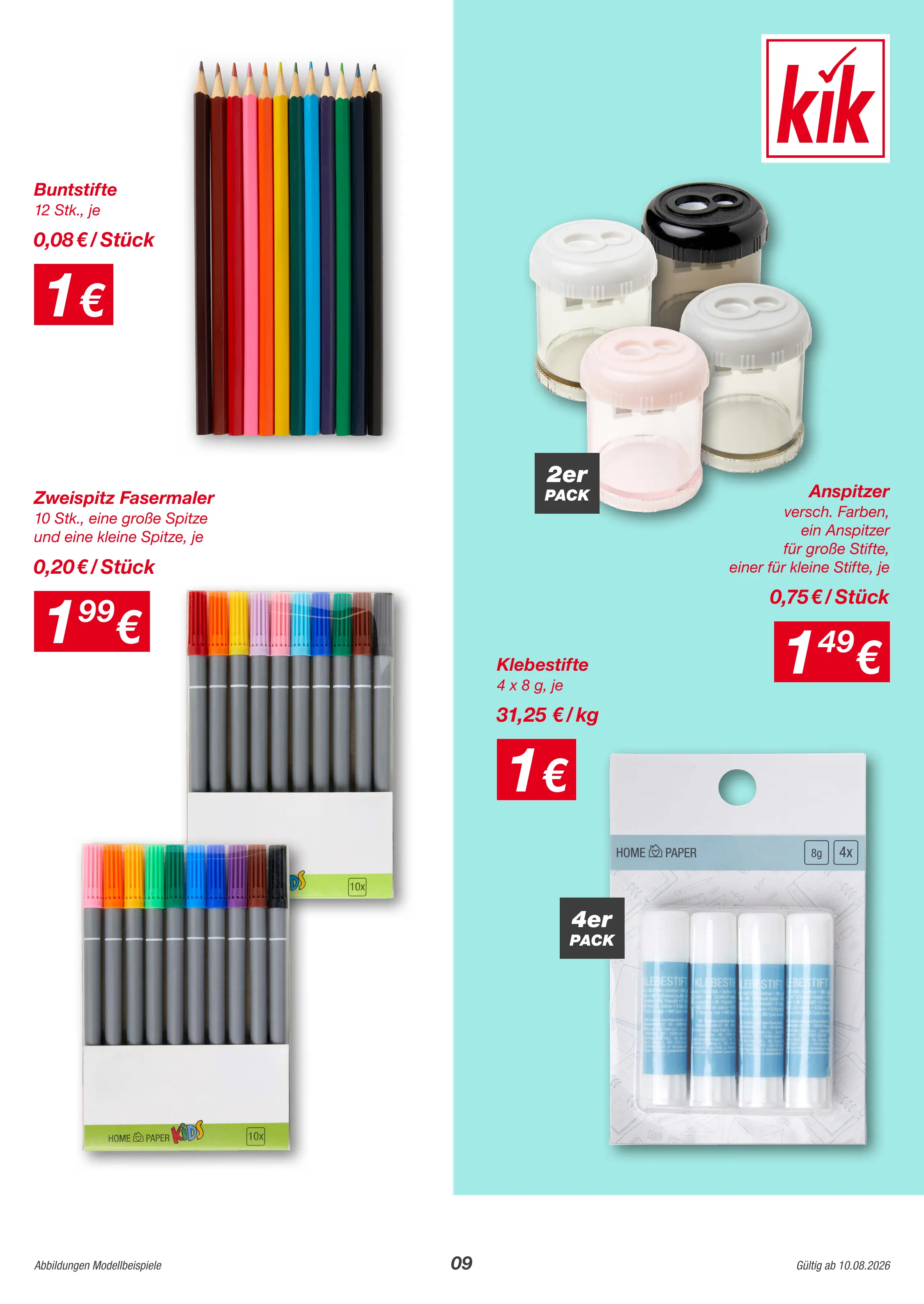 KiK Prospekt Seite 9