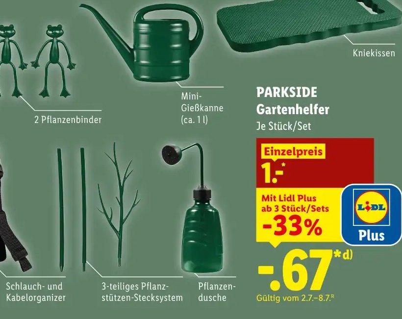 PARKSIDE Gartenhelfer