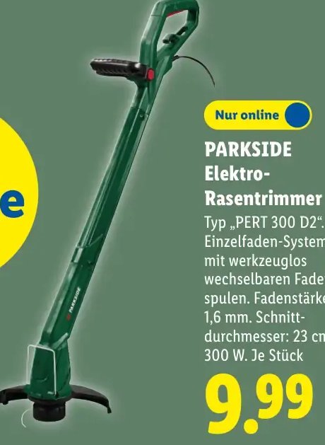 PARKSIDE Elektro-Rasentrimmer