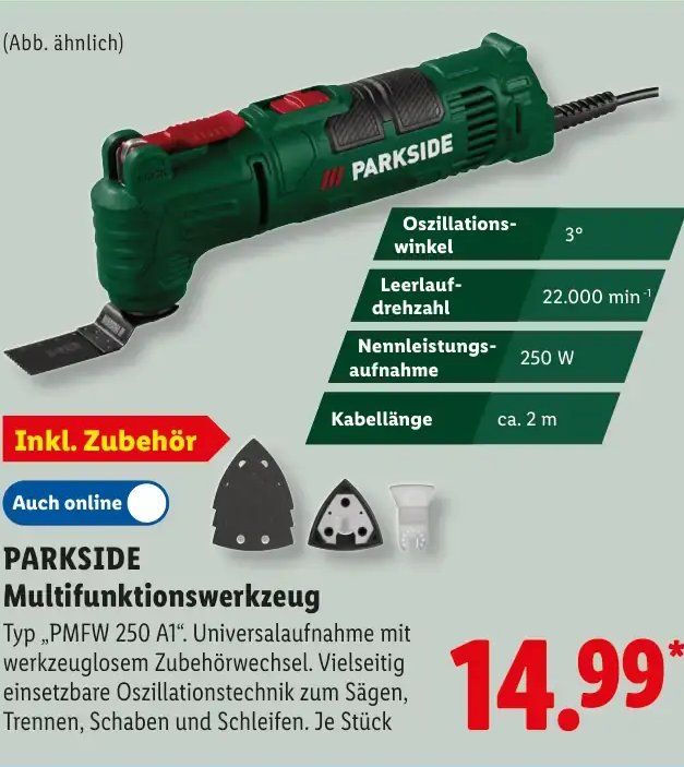 PARKSIDE Multifunktionswerkzeug