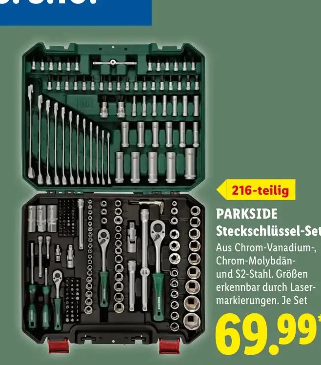 PARKSIDE Steckschlüssel-Set