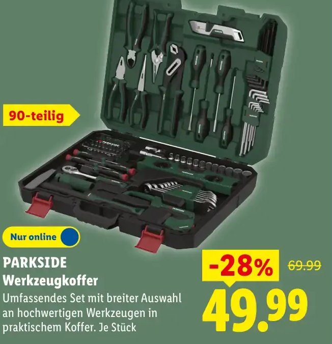 PARKSIDE Werkzeugkoffer