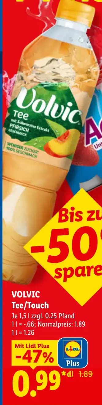 VOLVIC Tee/Touch