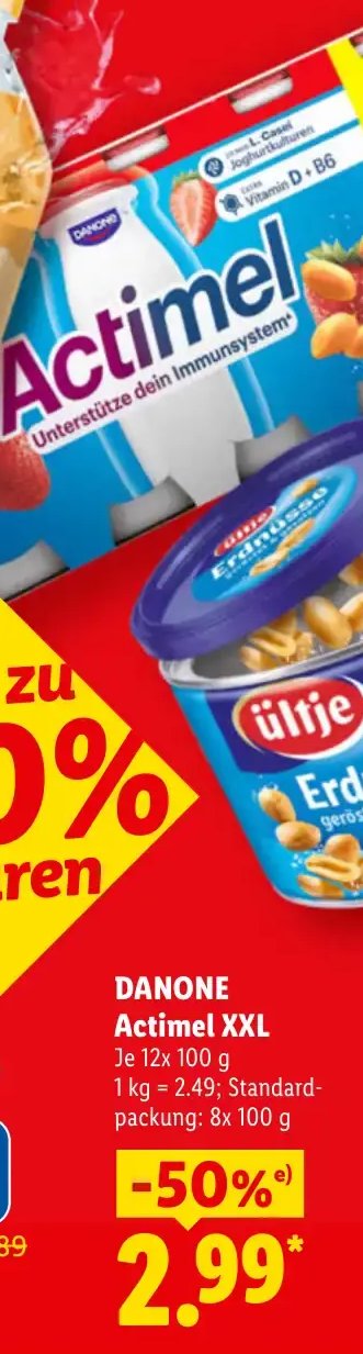 DANONE Actimel XXL