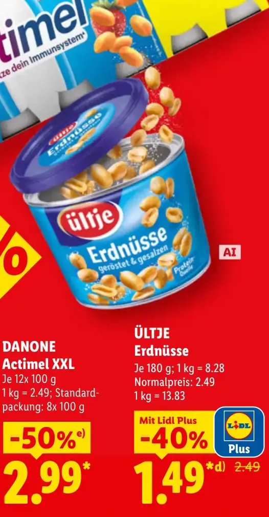ÜLTJE Erdnüsse