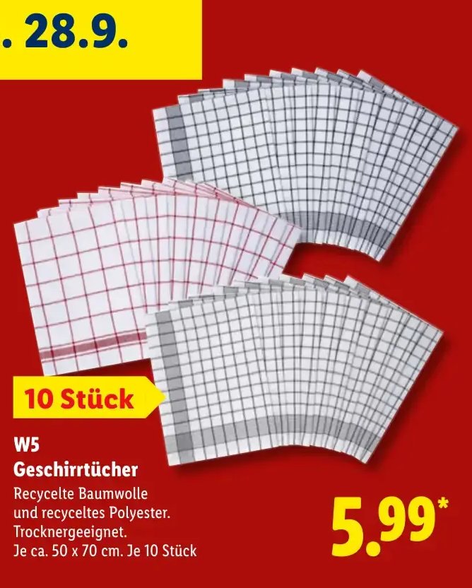 W5 Geschirrtücher