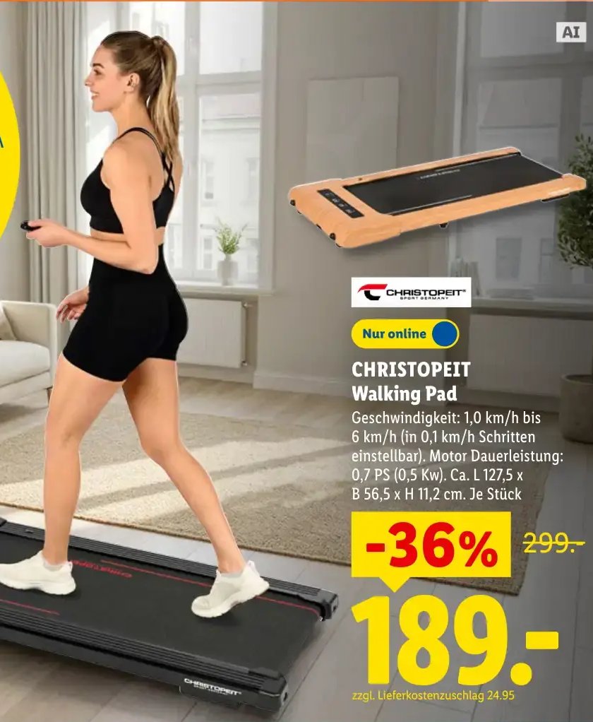 CHRISTOPEIT Walking Pad