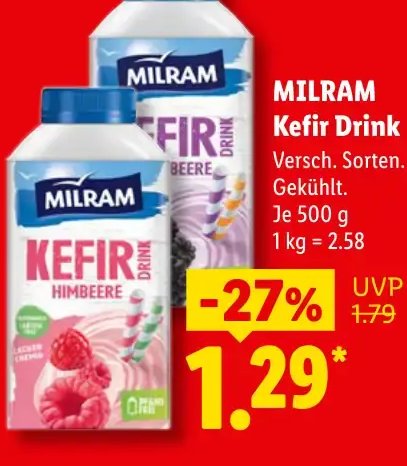 MILRAM Kefir Drink