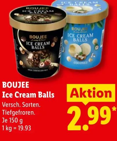 BOUJEE Ice Cream Balls