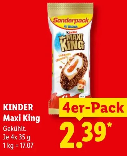 KINDER Maxi King