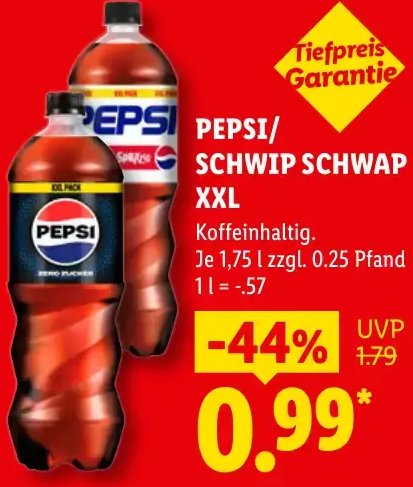 PEPSI/SCHWIP SCHWAP XXL