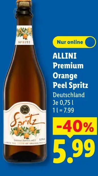 ALLINI Premium Orange Peel Spritz