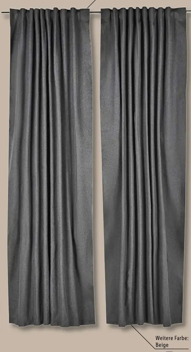LIVARNO Vorhangschal-Set