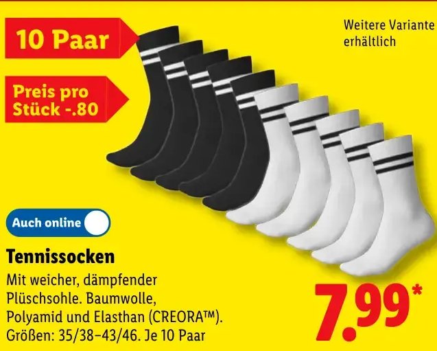 Tennissocken