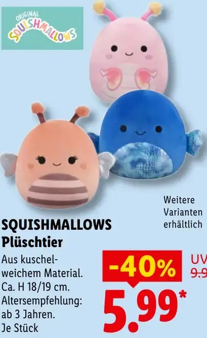 SQUISHMALLOWS Plüschtier