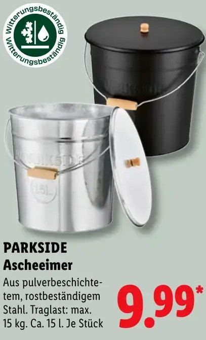 PARKSIDE Ascheeimer