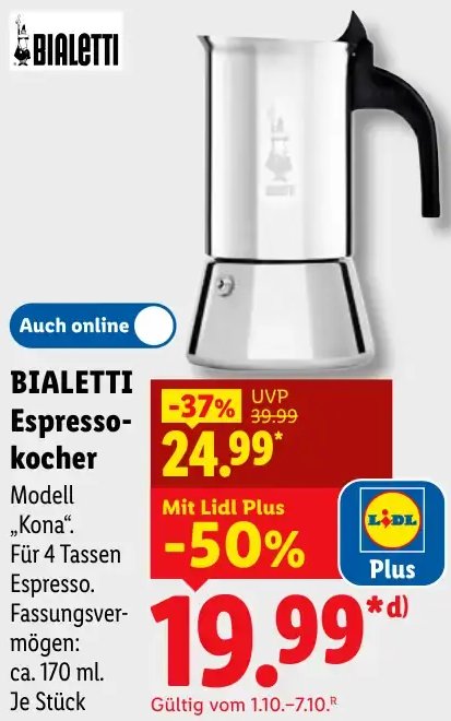 BIALETTI Espressokocher