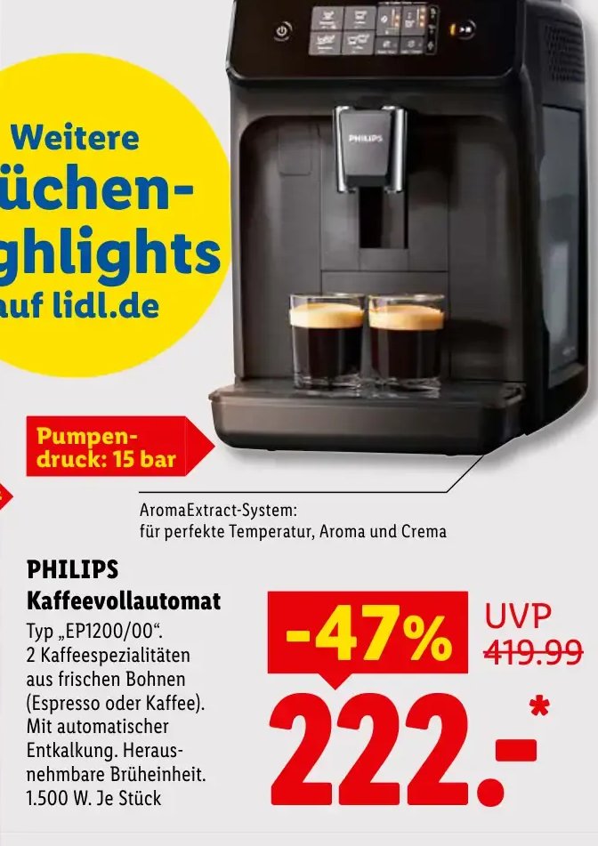 PHILIPS Kaffeevollautomat