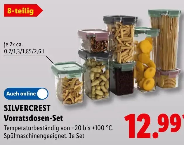 SILVERCREST Vorratsdosen-Set
