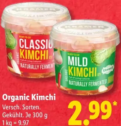 Organic Kimchi