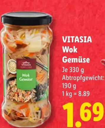 VITASIA Wok Gemüse