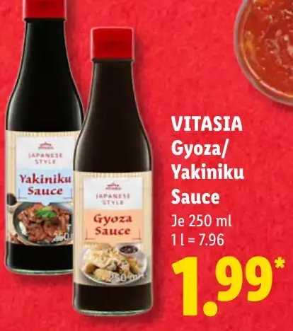 VITASIA Gyoza/Yakiniku Sauce