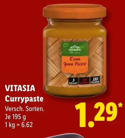 VITASIA Currypaste