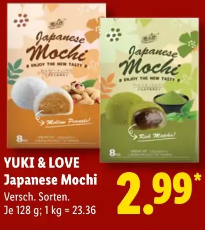 YUKI & LOVE Japanese Mochi