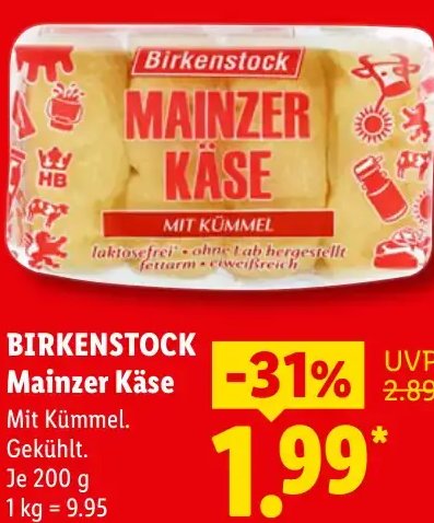 BIRKENSTOCK Mainzer Käse