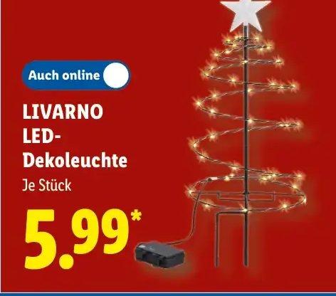 LIVARNO LED-Dekoleuchte