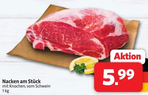 Nacken am Stück