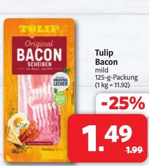 Tulip Bacon