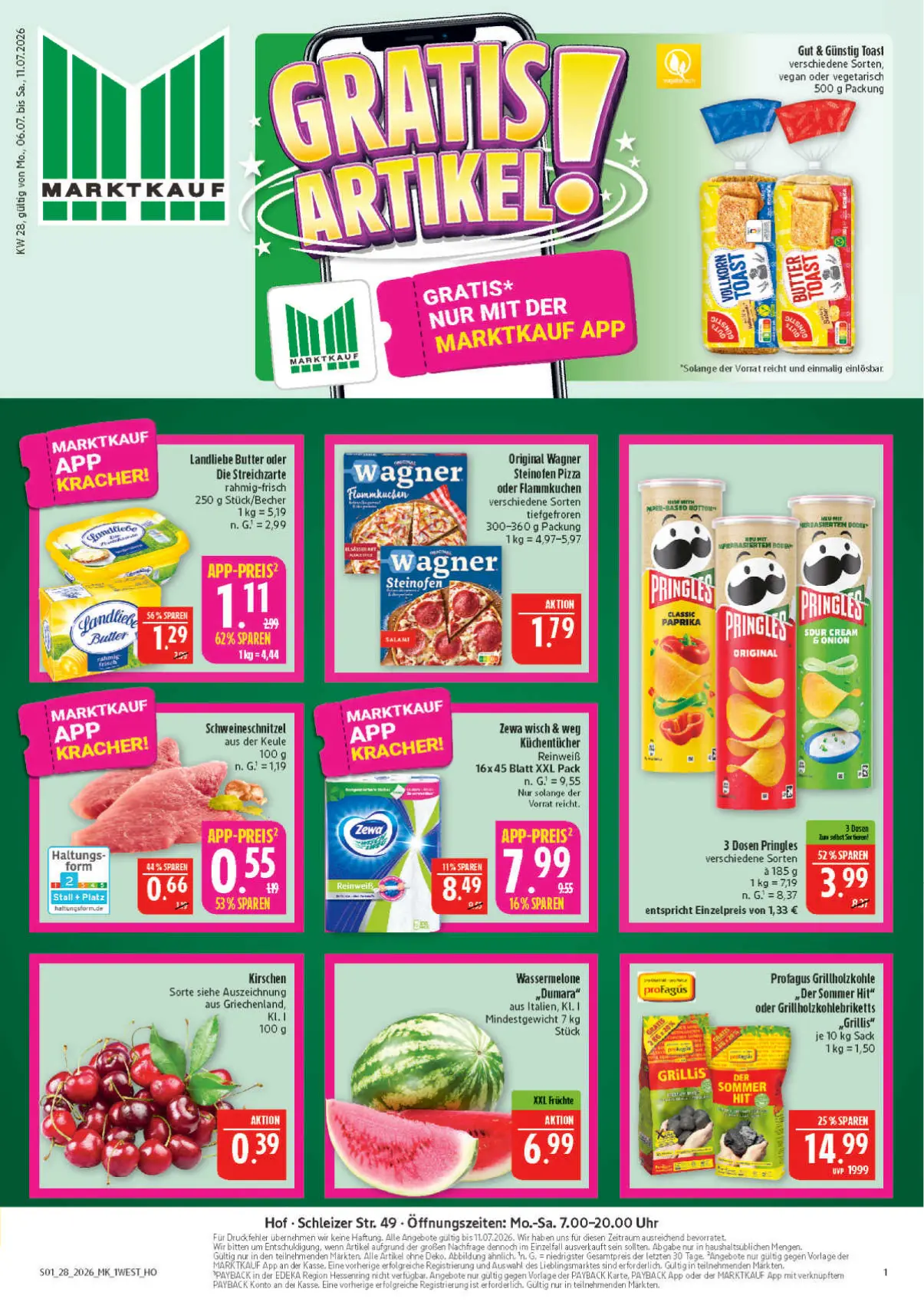 Marktkauf Prospekt Seite 1