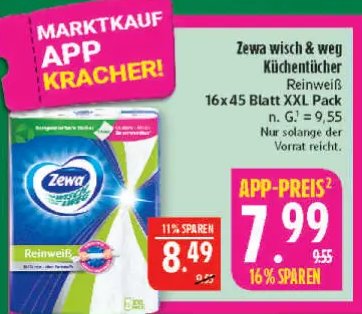 Zewa wisch & weg Küchentücher