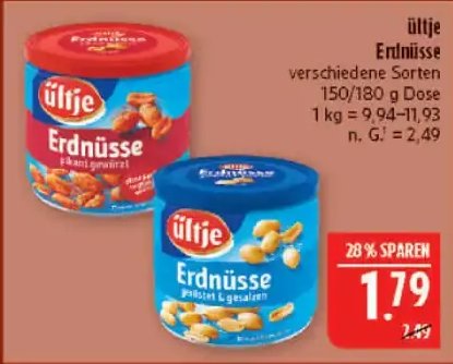 ültje Erdnüsse
