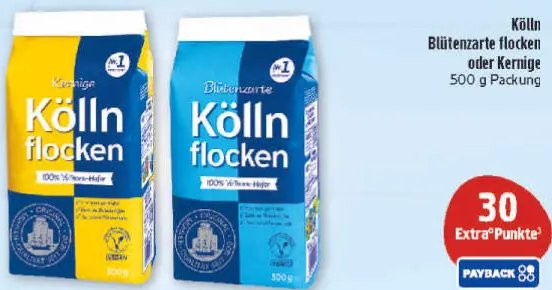 Kölln Blütenzarte flocken oder Kernige