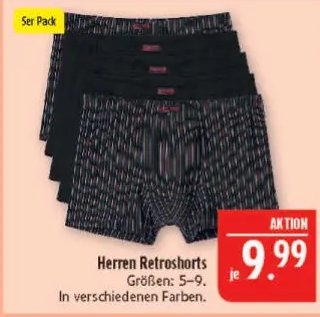 Herren Retroshorts