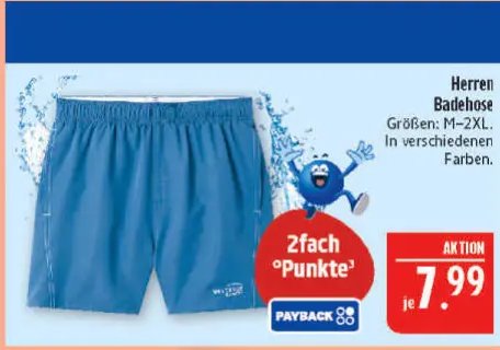 Herren Badehose