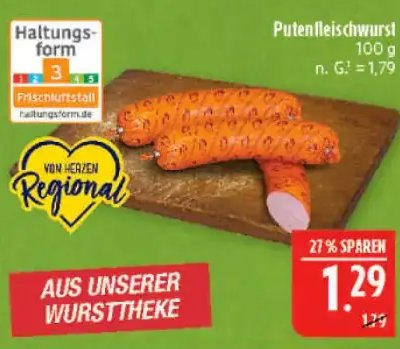 Putenfleischwurst