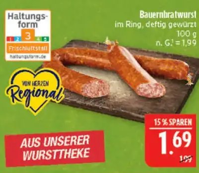 Bauernbratwurst