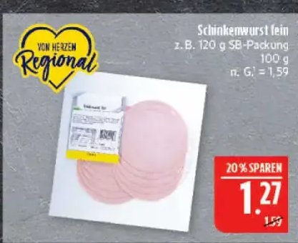 Schinkenwurst fein