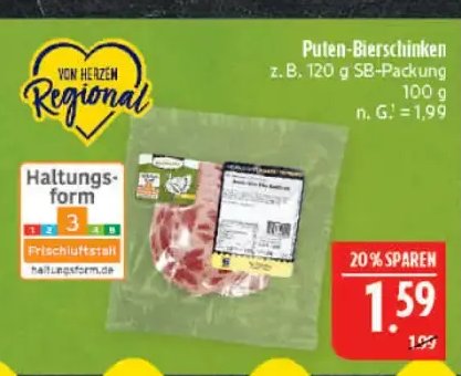Puten-Bierschinken