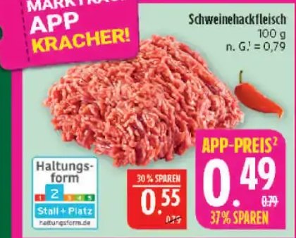 Schweinehackfleisch