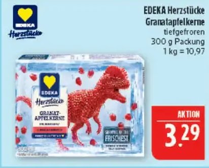 EDEKA Herzstücke Granatapfelkerne