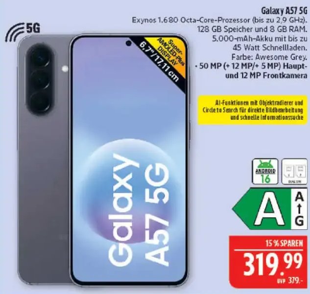 Samsung Galaxy A57 5G