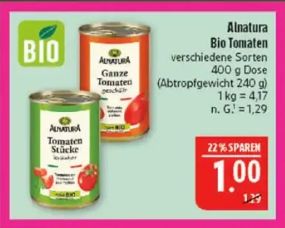 Alnatura Bio Tomaten
