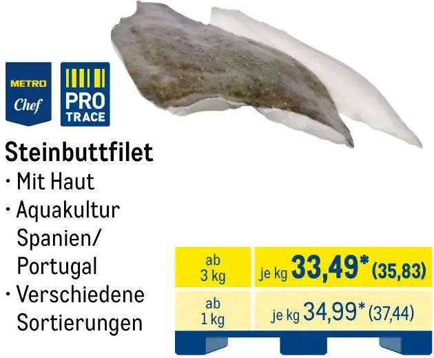 Steinbuttfilet