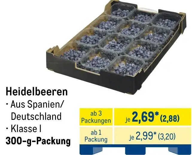 Heidelbeeren
