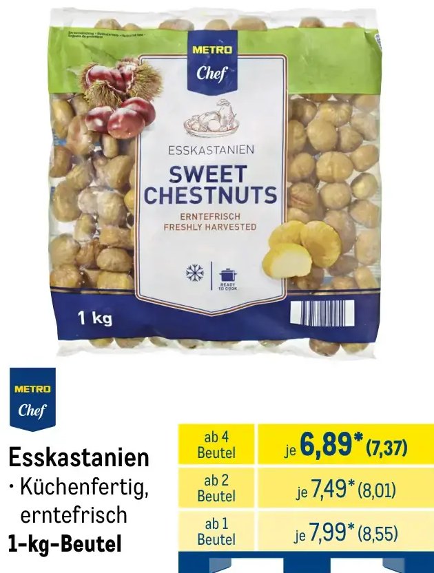 Esskastanien Sweet Chestnuts