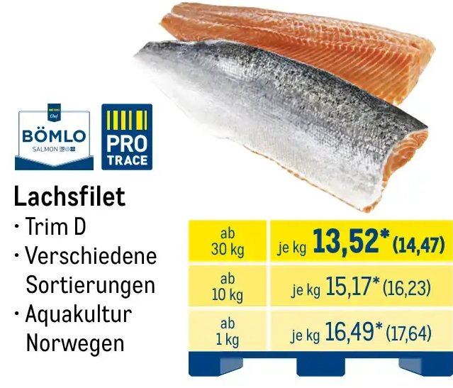 Lachsfilet